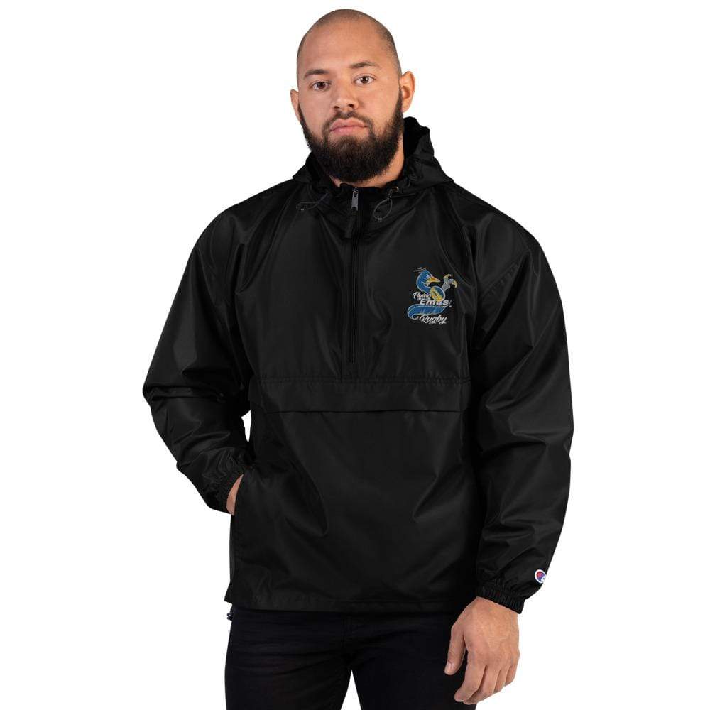 Flying Emus Champion Packable Lightweight Waterproof Jacket for Men & Women - Perfect for Hiking, Travel, and Outdoor Adventures