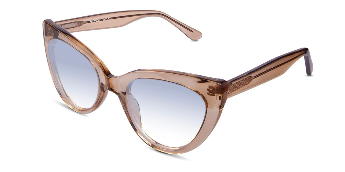 Centy Women's Prescription Tinted Glasses - Stylish Blue Light Blocking Reading Glasses for Work, Computer Use & Daily Wear
