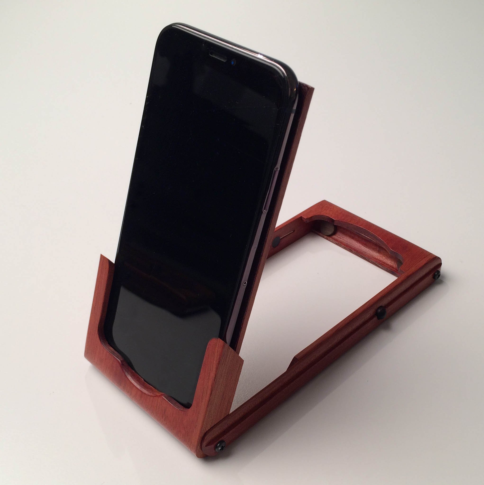 Premium Handcrafted Bloodwood iPhone X Case - Luxury Wooden Phone Cover for iPhone X, Durable & Stylish Protection for Everyday Use, Business Meetings, and Special Occasions