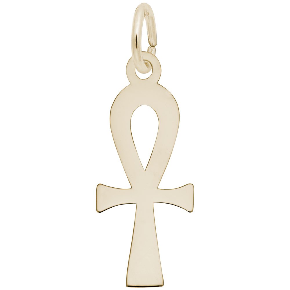 Ankh Charm for Jewelry Making - Egyptian Cross Pendant for Bracelets & Necklaces - Perfect for DIY Crafting, Gifts, and Spiritual Accessories