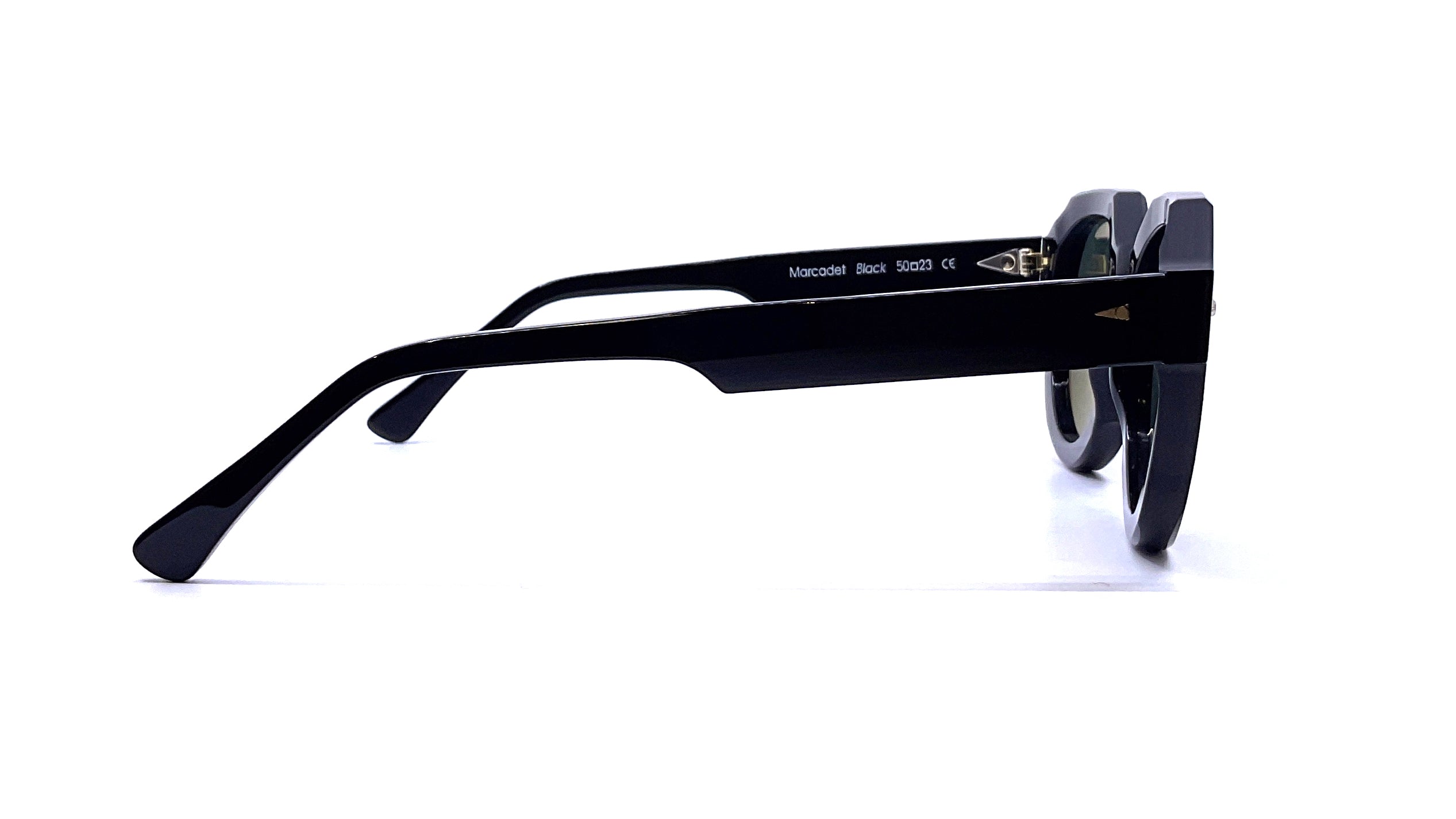Ahlem Marcadet Sunglasses - Black Polarized UV Protection - Stylish & Durable for Outdoor Activities, Driving & Travel