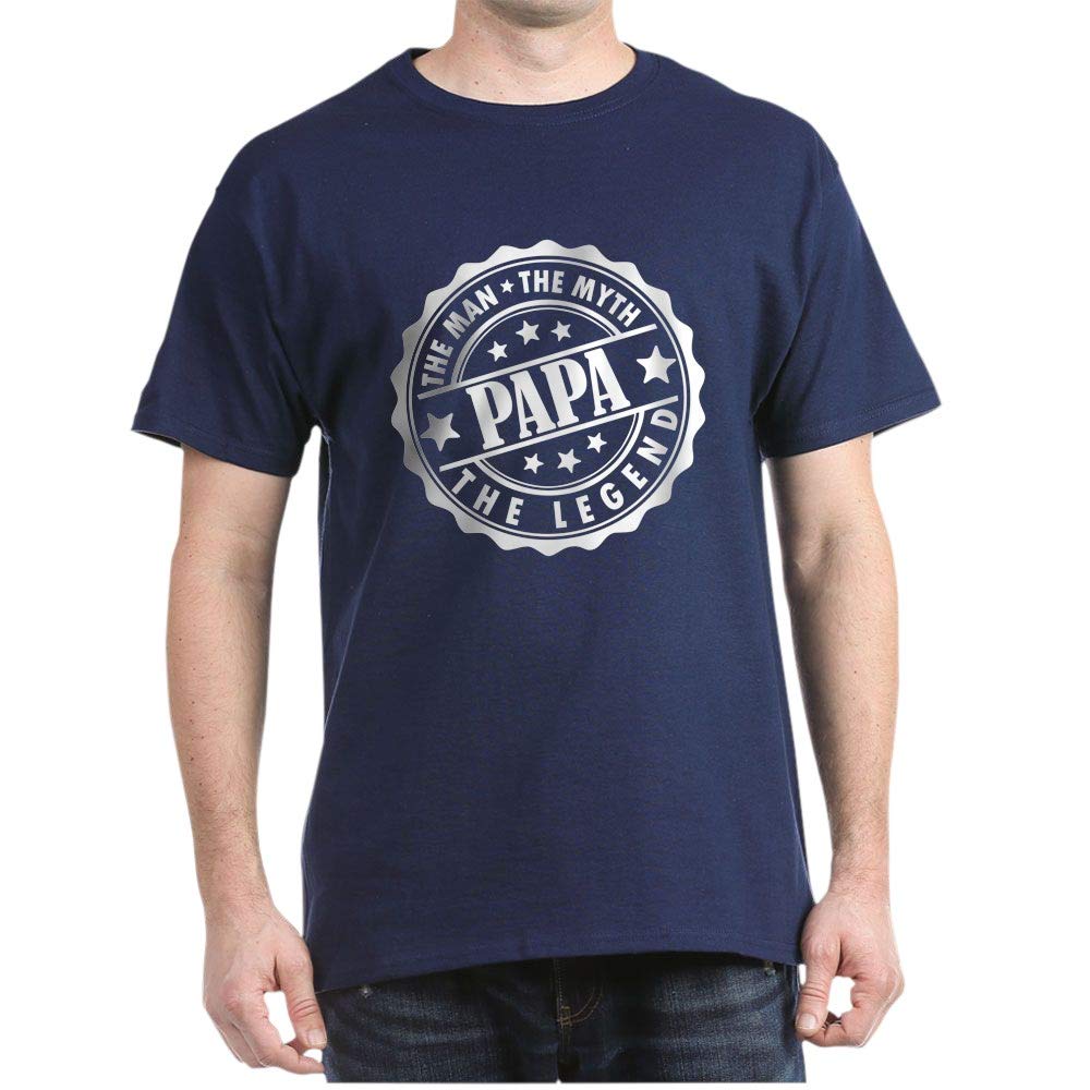 Popa The Man, The Myth, The Legend Graphic T-Shirt - Funny Novelty Tee for Men & Women - Perfect for Father's Day, Birthday Gifts & Casual Wear