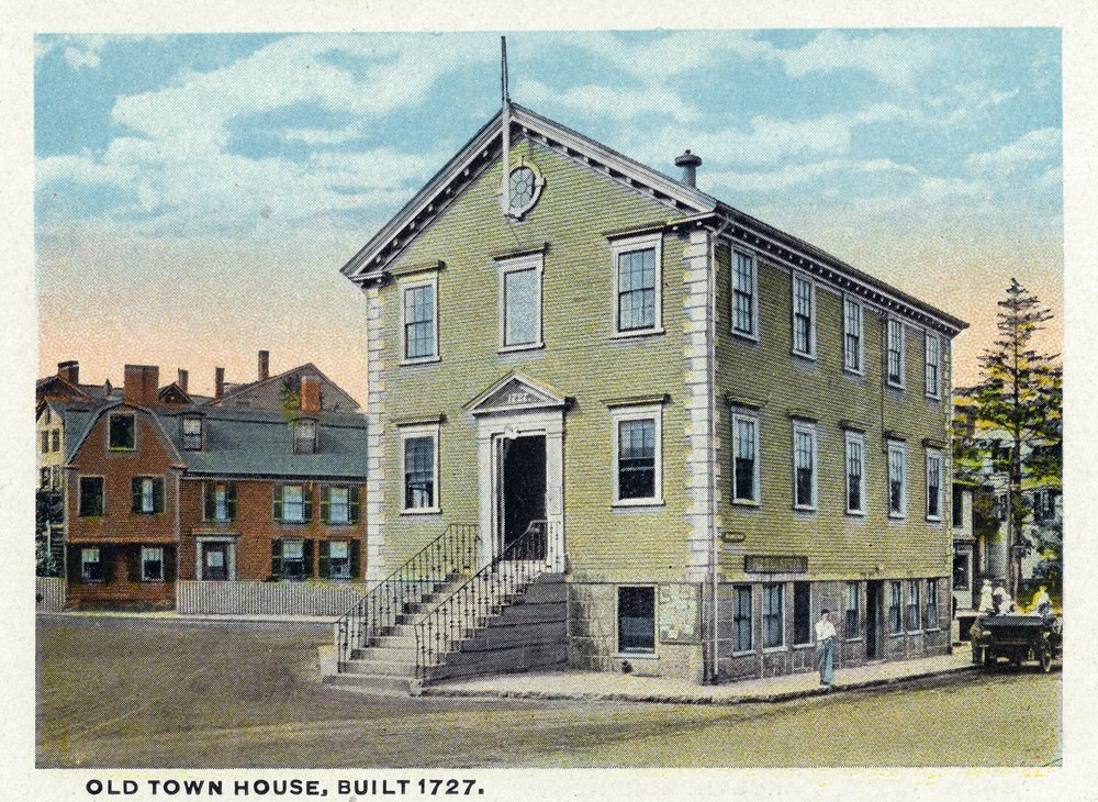 Marblehead Massachusetts Old Town House Exterior Wall Art Print - 9x12 Vintage Home Decor for Living Room, Office & Bedroom