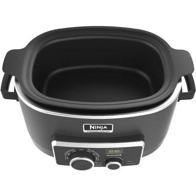 Ninja 3-in-1 6-Quart Multi-Cooker - Stovetop, Oven & Slow Cooker System (MC751) | Perfect for Family Dinners, Meal Prep & Holiday Cooking