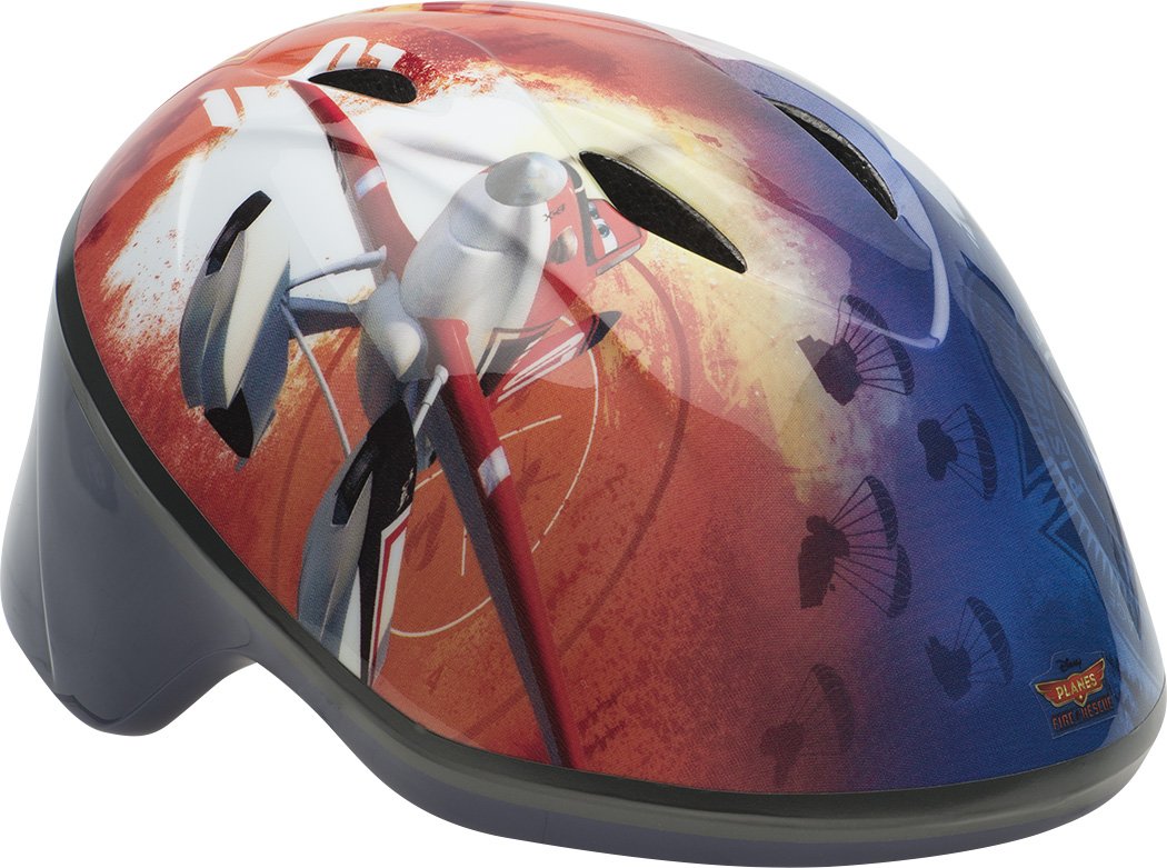 Bell Toddler Planes Rider in Training Helmet - Kids Bike Helmet for Boys & Girls Ages 1-3, Adjustable & Lightweight for Safe Cycling, Scooter, and Outdoor Play