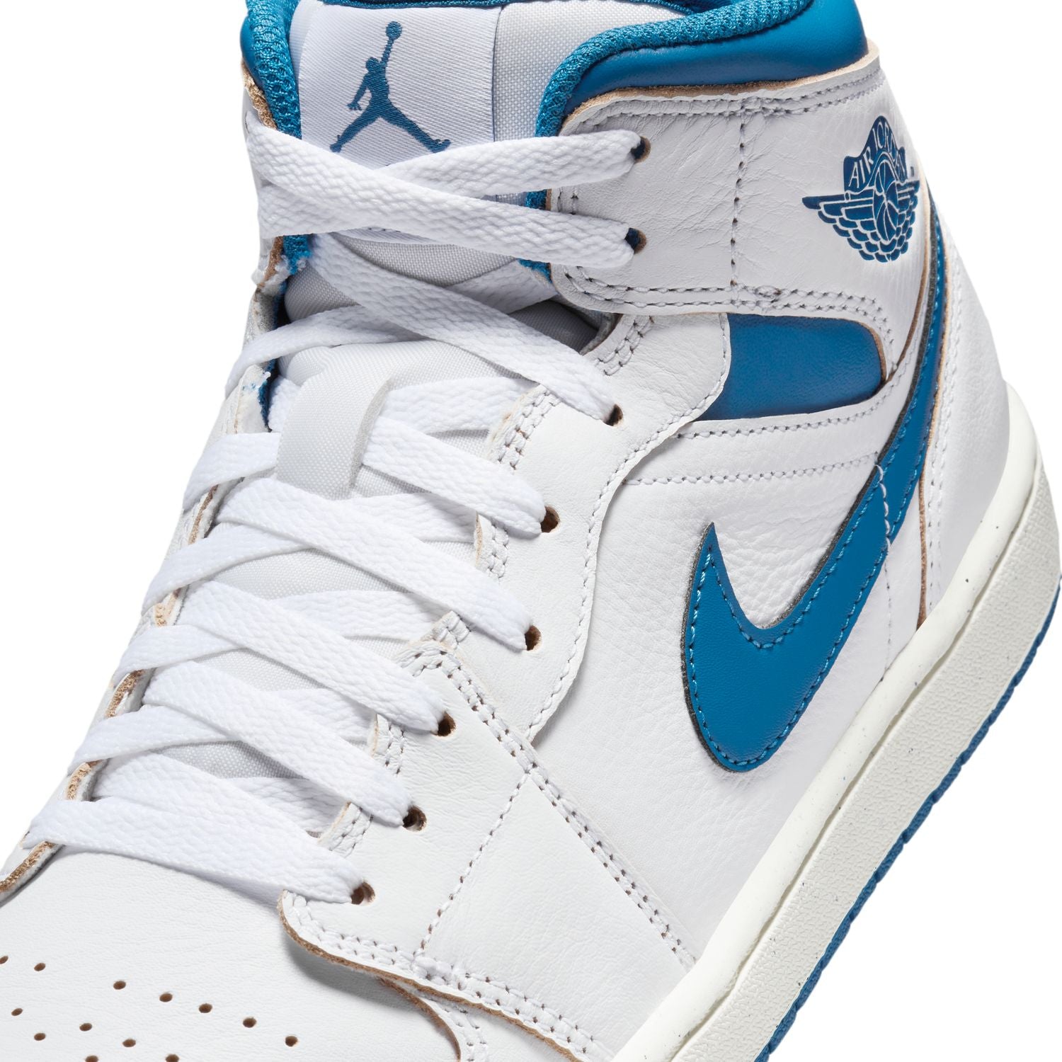 Air Jordan 1 Mid SE 'Industrial Blue' Men's Basketball Shoes - Stylish Sneakers for Casual Wear, Street Fashion & Sports Performance