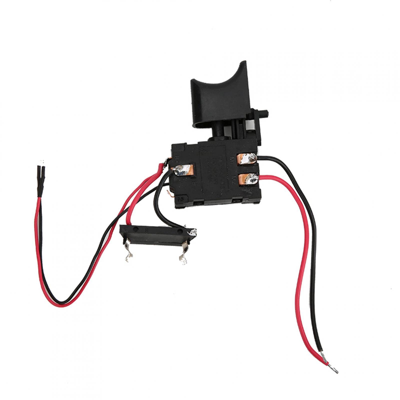 Kadimendium 7.2V-24V Lithium Battery Cordless Drill Speed Control Switch - Electric Hand Drill Replacement Part with LED Light for DIY, Woodworking & Home Repair Projects