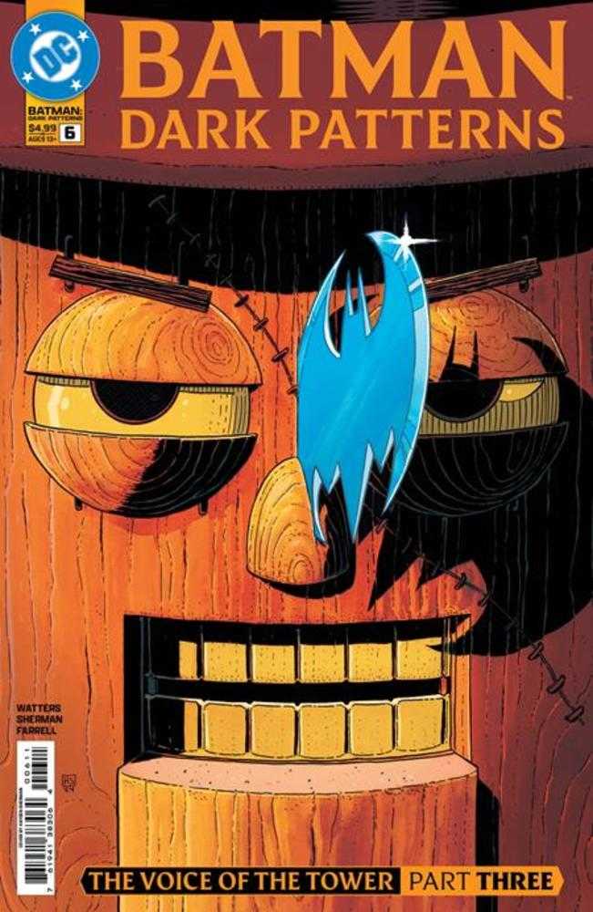 Batman Dark Patterns #6 (Of 12) Cover A Hayden Sherman - DC Comics Graphic Novel Collection for Superhero Fans & Collectors - Perfect for Reading, Display & Gifts