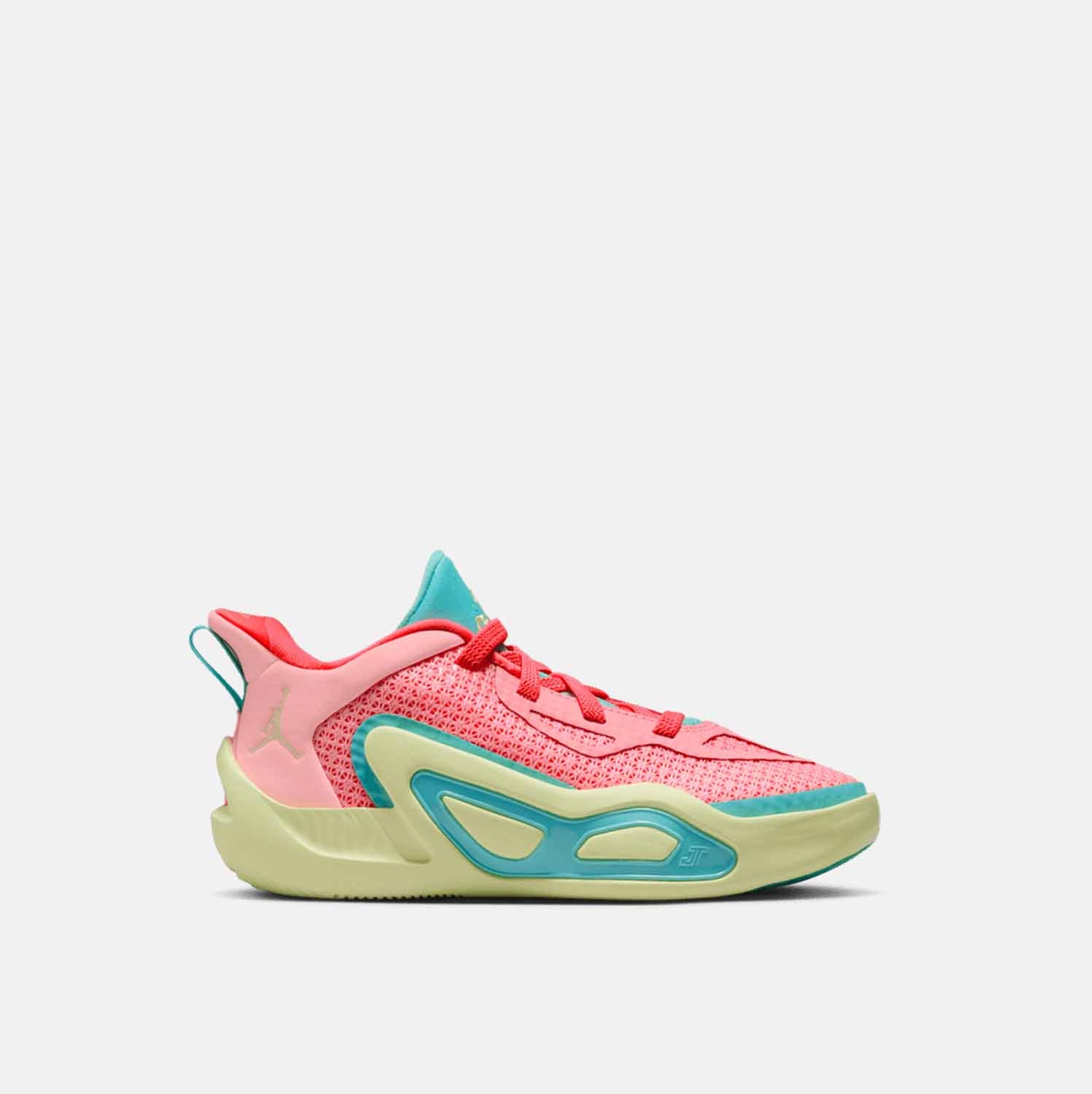 Tatum 1 Pink Lemonade Basketball Shoes for Kids - Lightweight & Breathable Sneakers for Boys & Girls - Perfect for School, Sports & Casual Wear