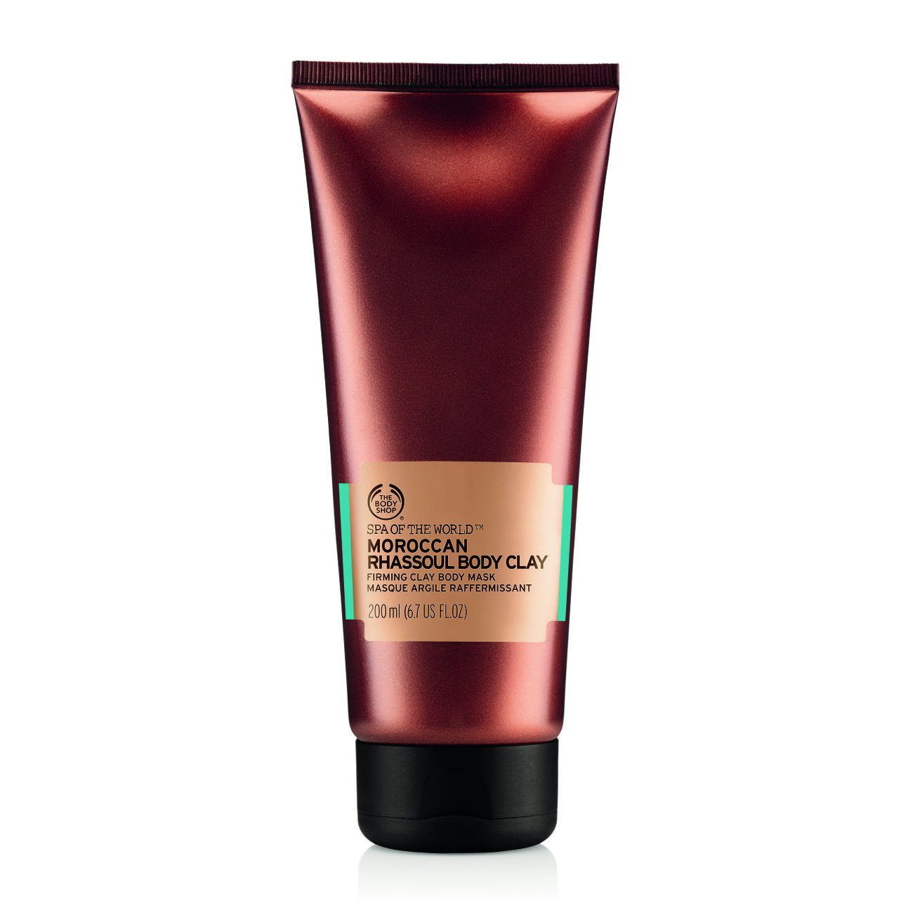 The Body Shop Spa of the World Moroccan Rhassoul Body Clay - 200ml | Deep Cleansing & Detoxifying Body Mask for Soft Skin | Perfect for Spa Day & Self-Care Routine