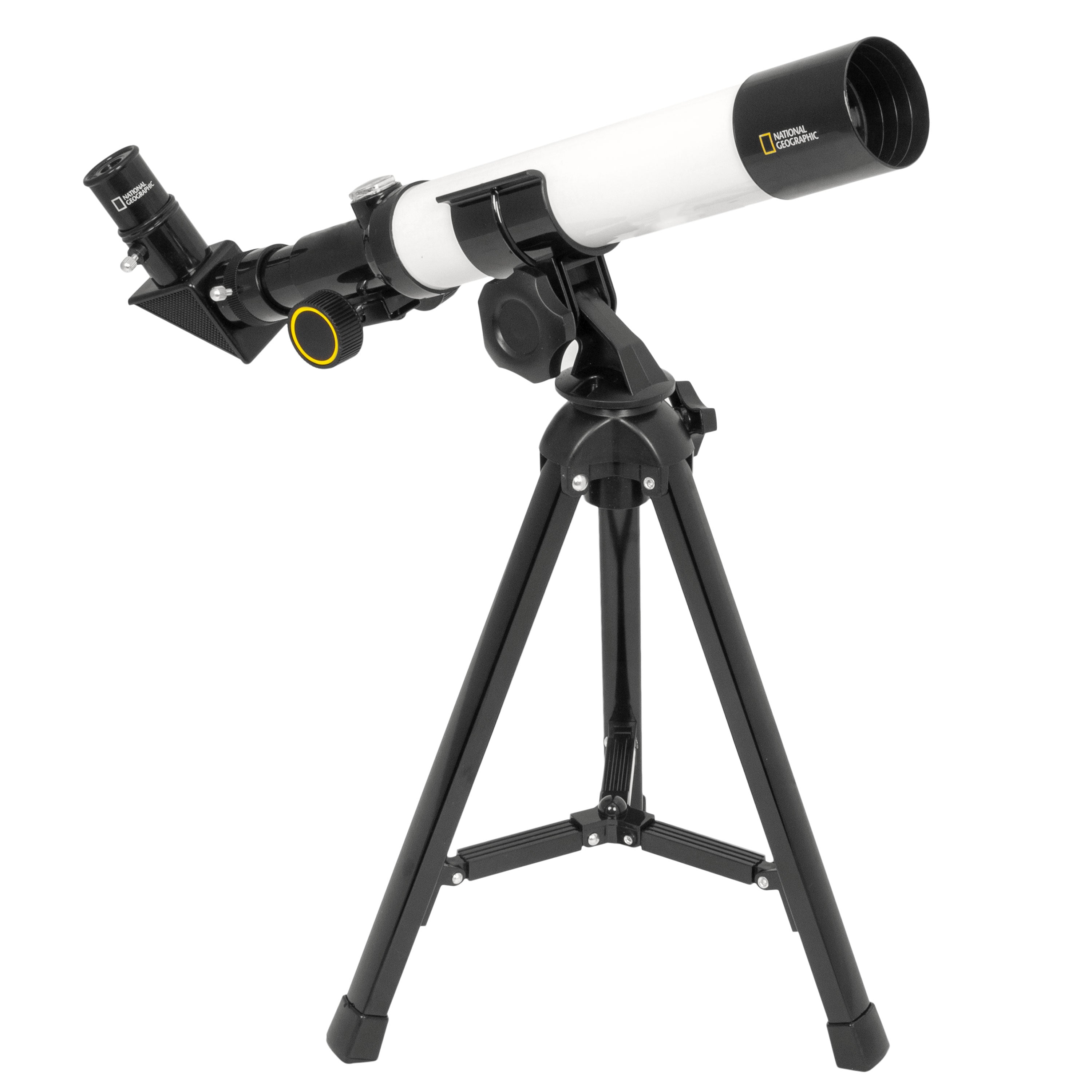 National Geographic 40mm Telescope & 900x Microscope Combo Kit for Kids & Adults - Astronomy & Biology Learning Tool for Home, Classroom & Outdoor Exploration