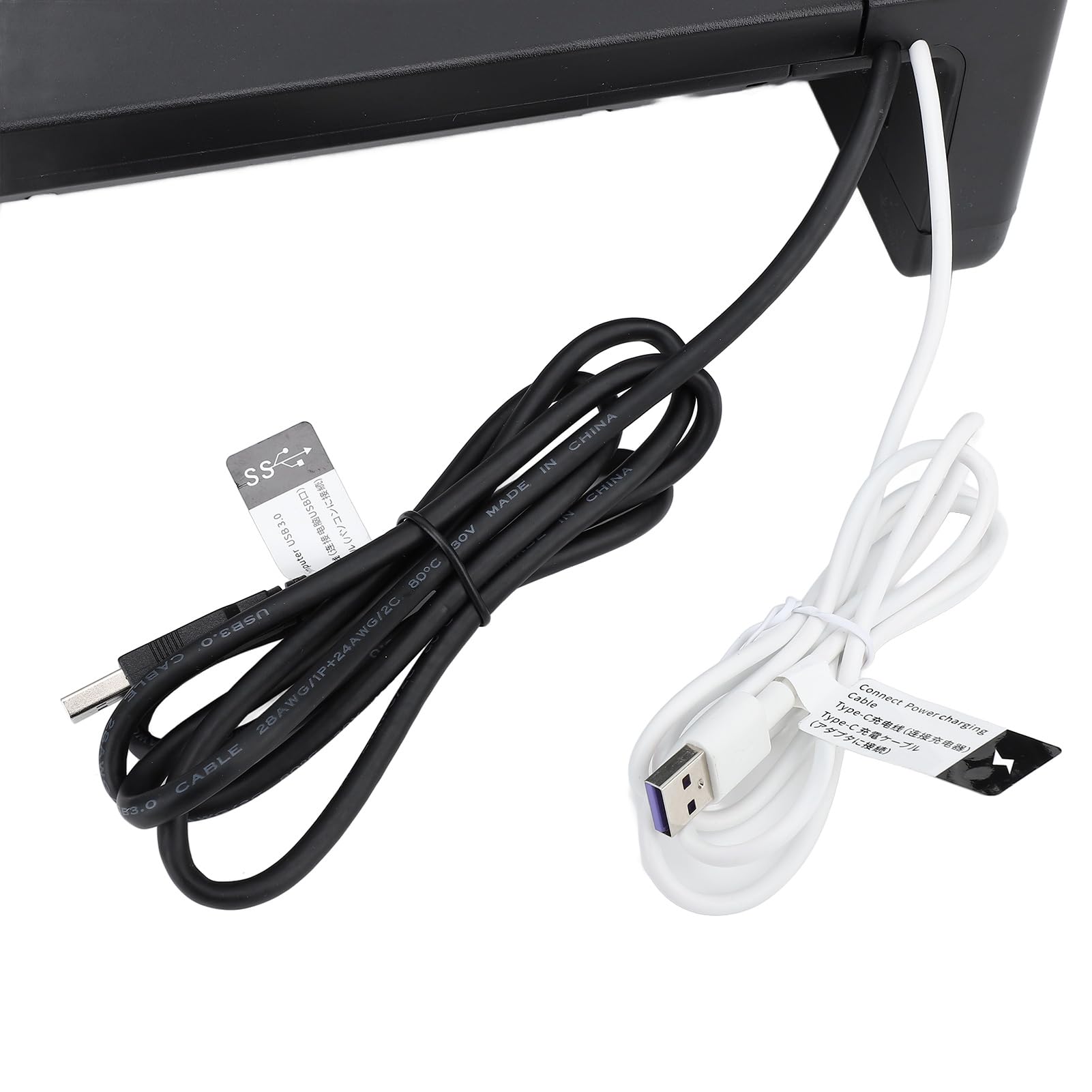 Shipenophy Computer Stand Riser with USB 3.0 Fast Charging & RGB Lighting - Ergonomic Monitor Stand with Storage Drawer for Office & Home Workspace - Perfect for Laptops, Tablets & Phone Charging