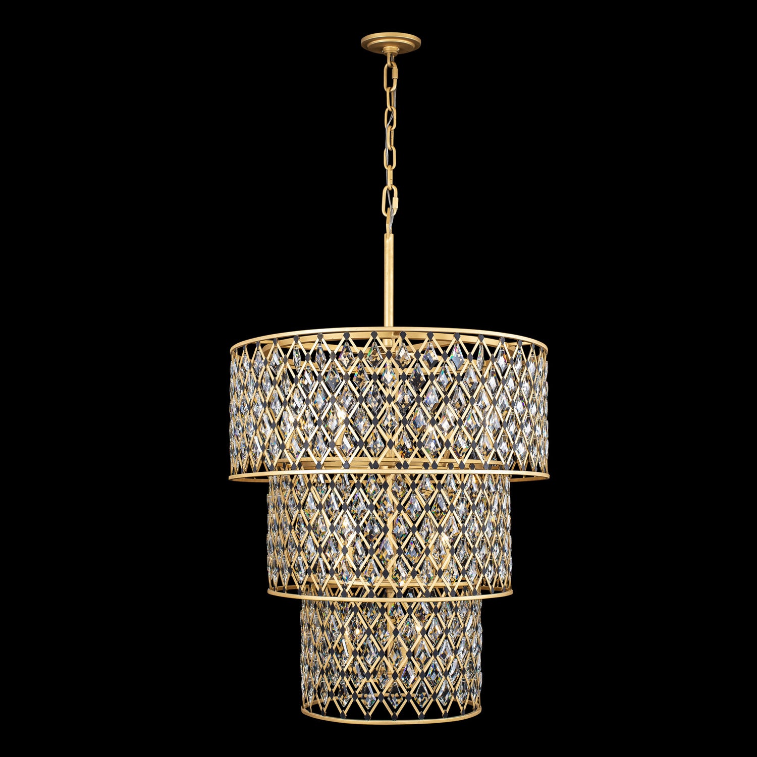 13-Light Crystal Chandelier for Dining Room - Modern Elegant Ceiling Light Fixture for Home Decor, Bedroom & Living Room Lighting