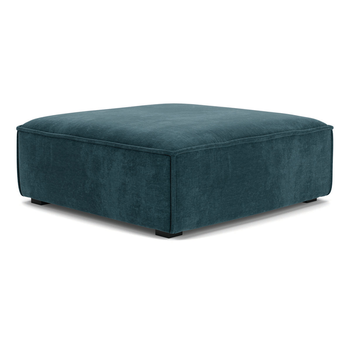 Extra Large Daphne Fabric Footrest - Soft & Supportive Ottoman for Home, Office, or Travel - Perfect for Relaxing, Gaming, or Working Comfortably