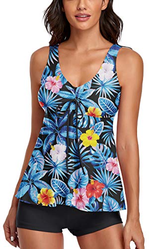Printed-black&blue