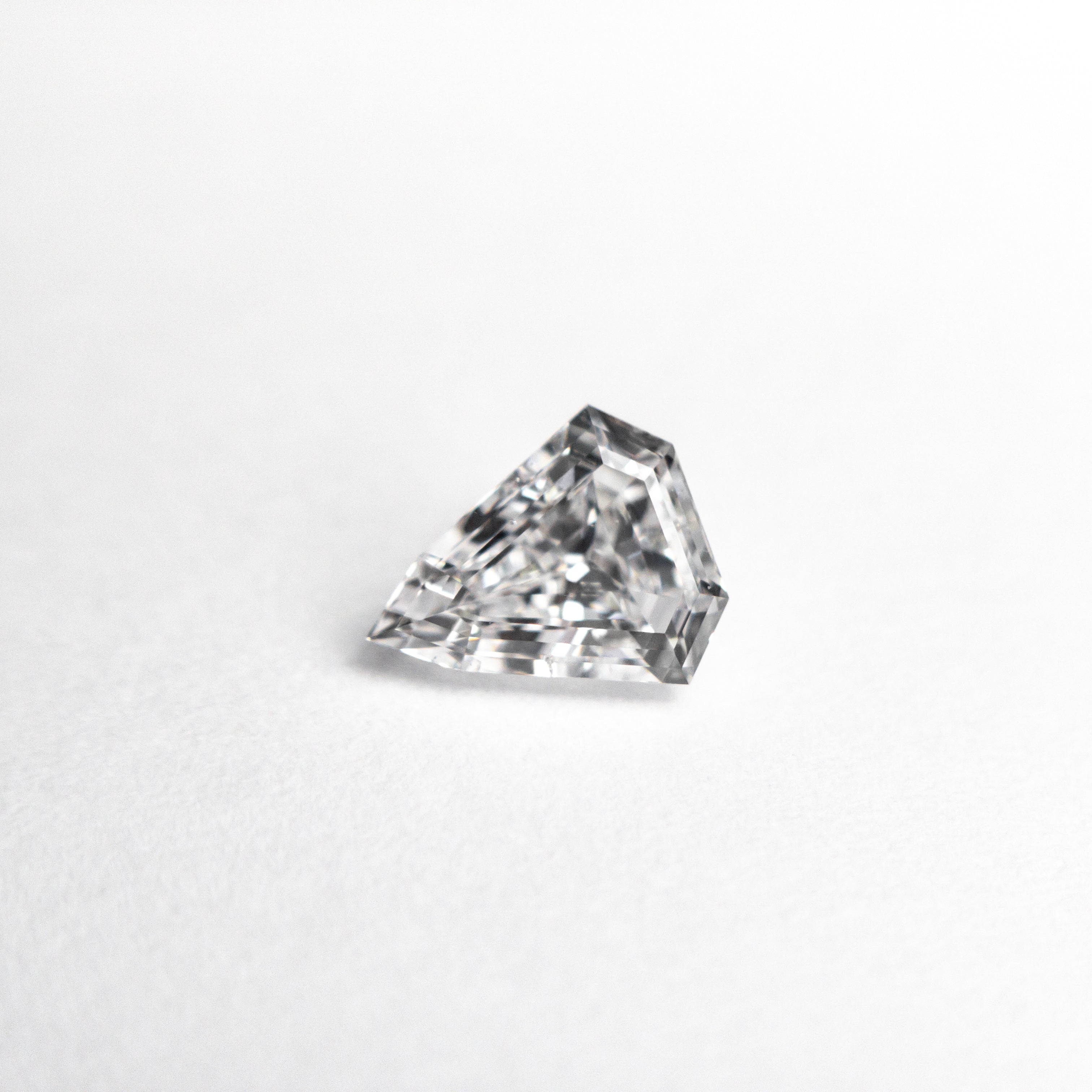 0.57ct Shield Step Cut Diamond - 6.13x5.16x2.97mm SI2 D Color - Loose Gemstone for Engagement Rings & Fine Jewelry Making