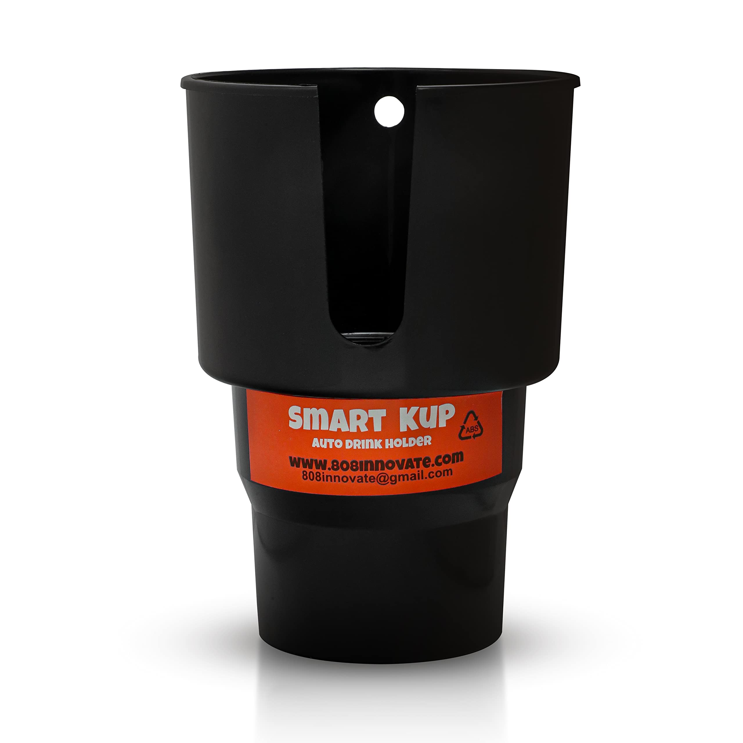 Smart Cup Holder Expander for Car - Universal Fit for Hydro Flask 32/40 oz, Nalgene, Yeti & Large Water Bottles up to 3.8