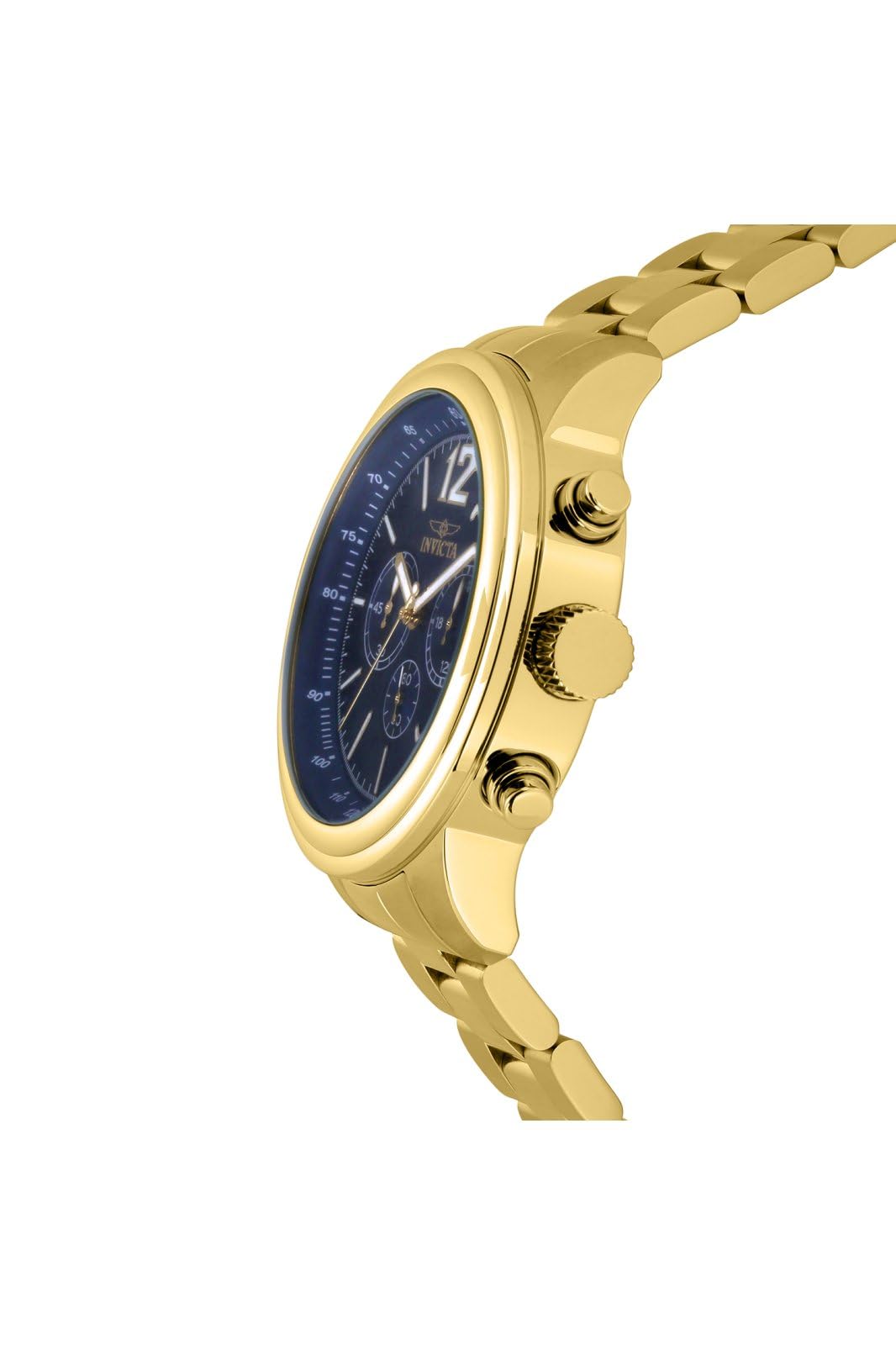 Invicta Aviator 28896 Men's Quartz Watch - 49mm Stainless Steel Chronograph with Date Window | Includes Invicta Watch Repair Kit ITK001 | Perfect for Aviation Enthusiasts, Business Professionals & Everyday Wear