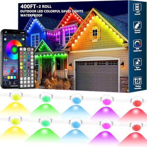 400FT Permanent Outdoor Lights