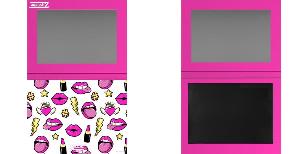 Custom Extra Large Magnetic Z Palette for Makeup - Perfect for Organizing Eyeshadows, Blush & Cosmetics - Ideal for Makeup Artists & Beauty Enthusiasts