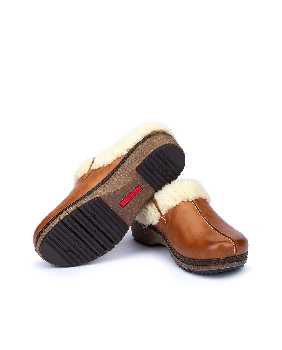 PIKOLINOS Women's Leather Clogs - Comfortable Slip-On Shoes for Casual Wear, Walking & Errands - Granada Style Clogs for Everyday Use