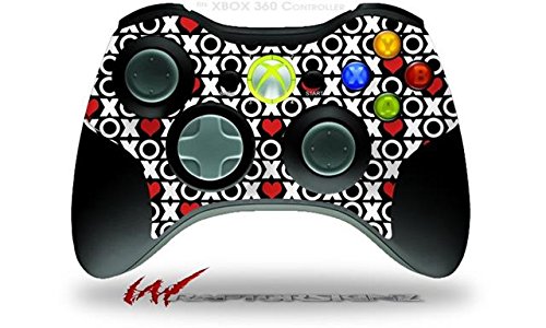 XO Hearts WraptorSkinz Vinyl Skin for XBOX 360 Controller - Gaming Decoration