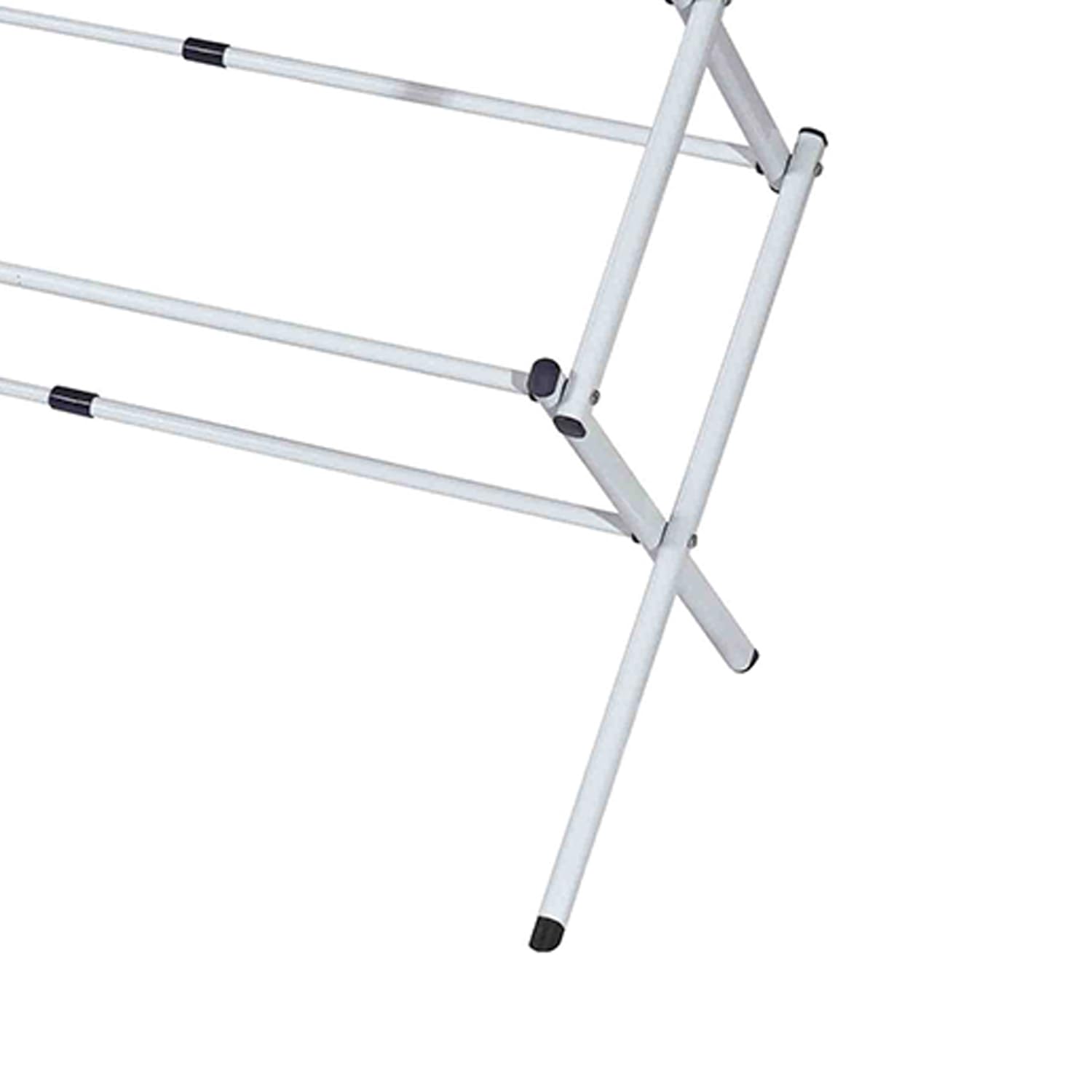 3-Tier Expandable Clothes Drying Rack for Laundry - Space Saving Foldable Garment Organizer for Bedroom, Balcony & Small Apartments