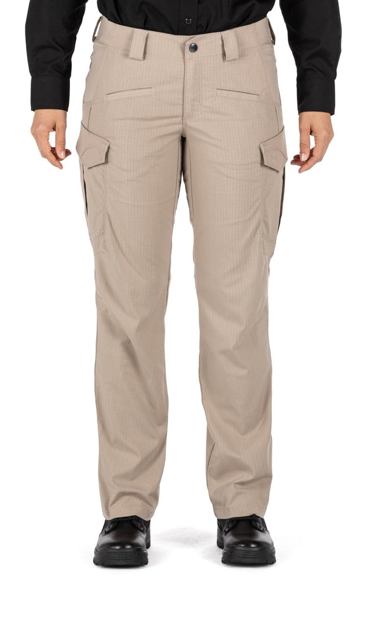 5.11 Tactical Women's Icon Pants with 12 Pockets & Gusseted Crotch - Style 64447 | Durable Work Pants for Outdoor, Hiking & Tactical Operations