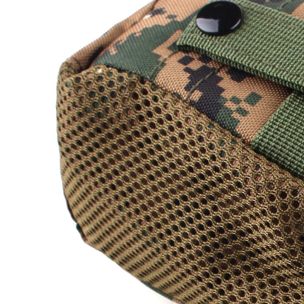 Tactical MOLLE Pouch - Multipurpose Tool Holder, NVG & Magazine Dump Pouch, Chalk Bag for Outdoor, Hiking, Shooting & Military Use