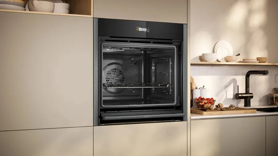 Neff N70 Built-In Pyrolytic Oven 60cm - B54CR71G0B | Self-Cleaning Electric Oven with Advanced Cooking Functions | Perfect for Modern Kitchens, Baking, Roasting & Family Cooking