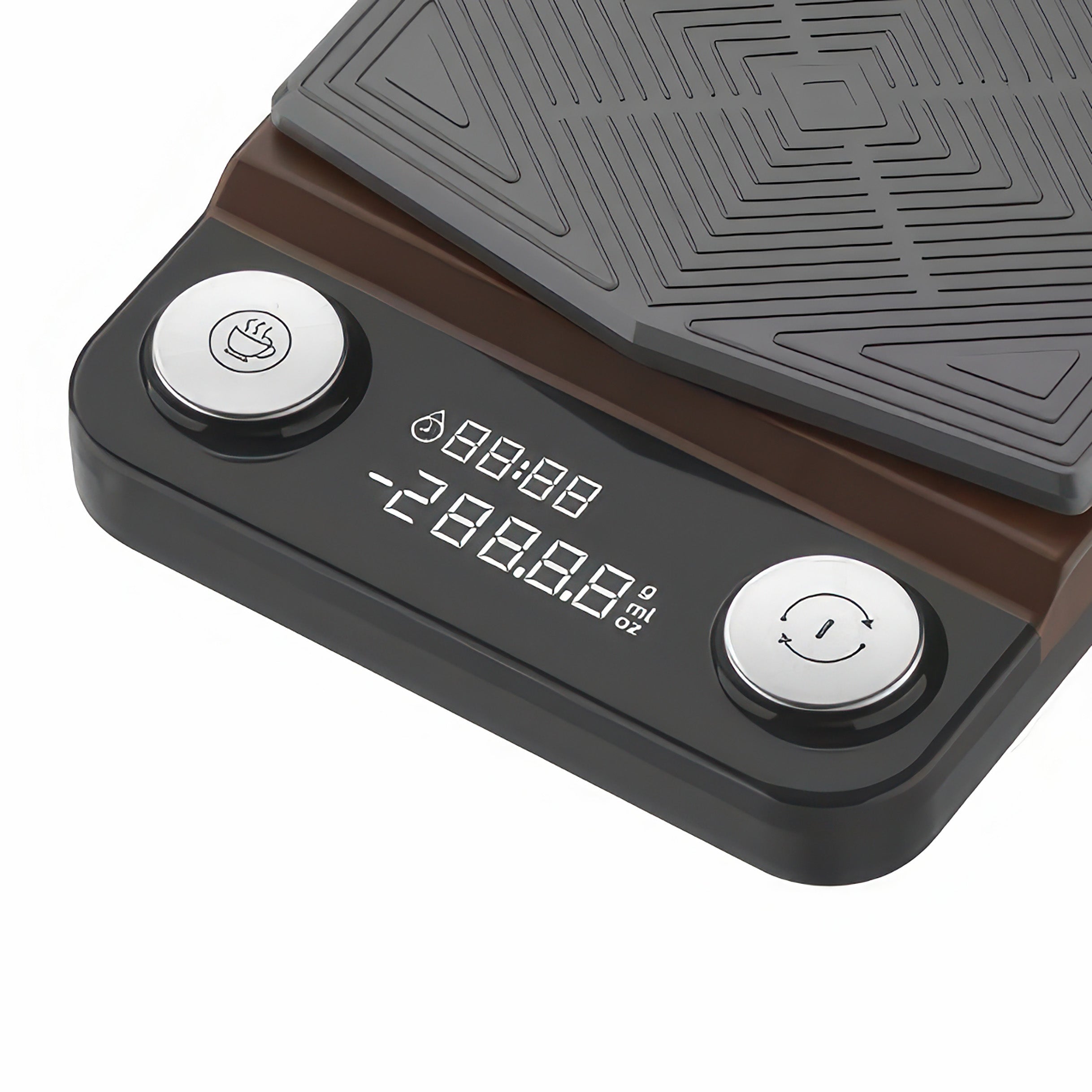 BrewBalance Digital Coffee Scale with Timer - Precise Measuring for Pour Over, Espresso & French Press - Perfect for Home Baristas & Coffee Enthusiasts