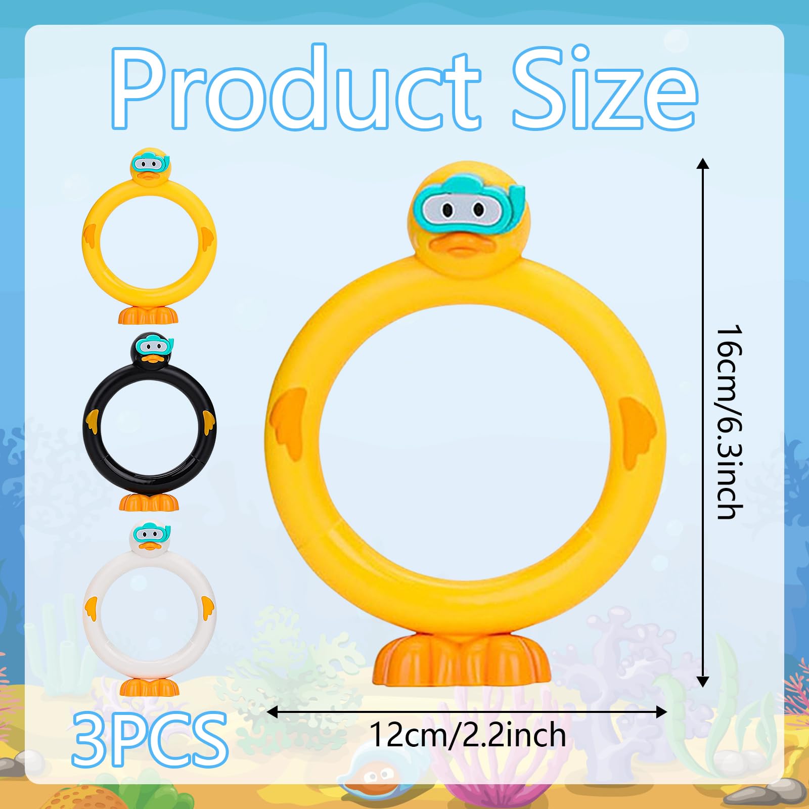 **Best Diving Toys for Kids - Fun Pool Games & Swimming Toys with Diving Door - Outdoor Water Play for Children - Perfect for Backyard Pools, Beaches & Summer Activities**
