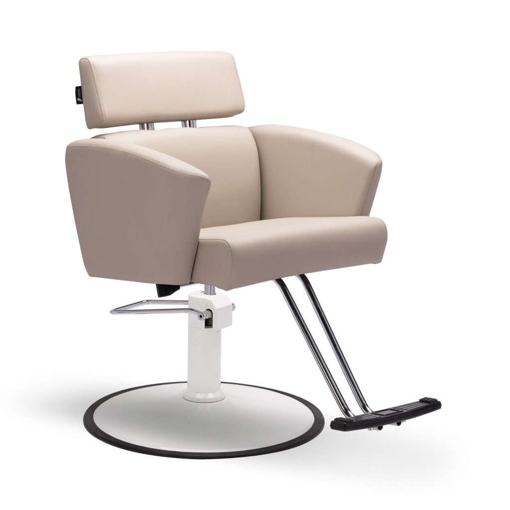 Lanvain ® Maduro Styling Chair - Adjustable Salon & Beauty Chair for Hairdressing, Makeup, Tattoo & Barber Shop - Heavy Duty All-Purpose Styling Chair 12169 - Perfect for Salon, Spa, Home & Professional Use