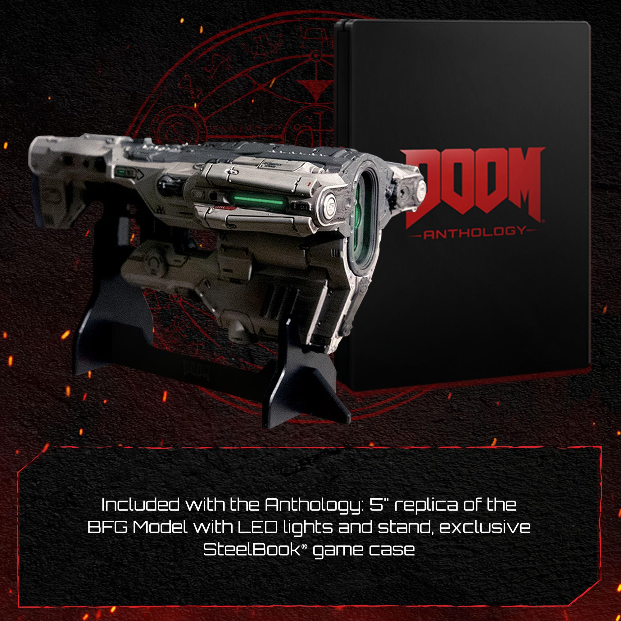 DOOM Anthology Bundle for PlayStation 4 & PS5 | Classic FPS Game Collection | Perfect for Horror Gaming & Action Adventure Enthusiasts