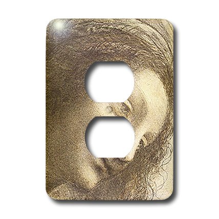 3D Rose Light Switch Cover - Decorative for Home & Office