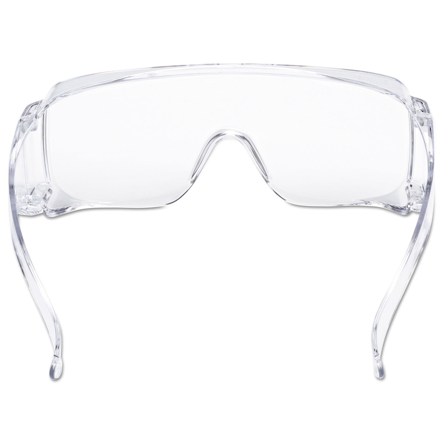 3M™ Tour Guard V Safety Glasses - ANSI Z87.1 Certified, Clear Frame & Lens, One Size Fits Most (20-Pack) - Ideal for Construction, Woodworking, and DIY Projects