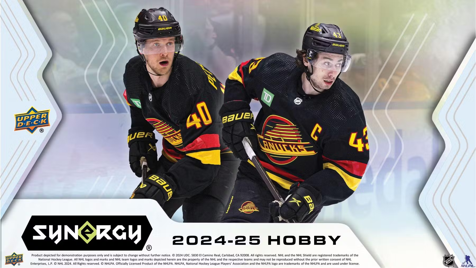 2024-25 Upper Deck Synergy Hockey Hobby Box - 16 Box Case | NHL Trading Cards Collection for Sports Fans & Collectors | Perfect for Gifts, Investments, and Game Day Excitement