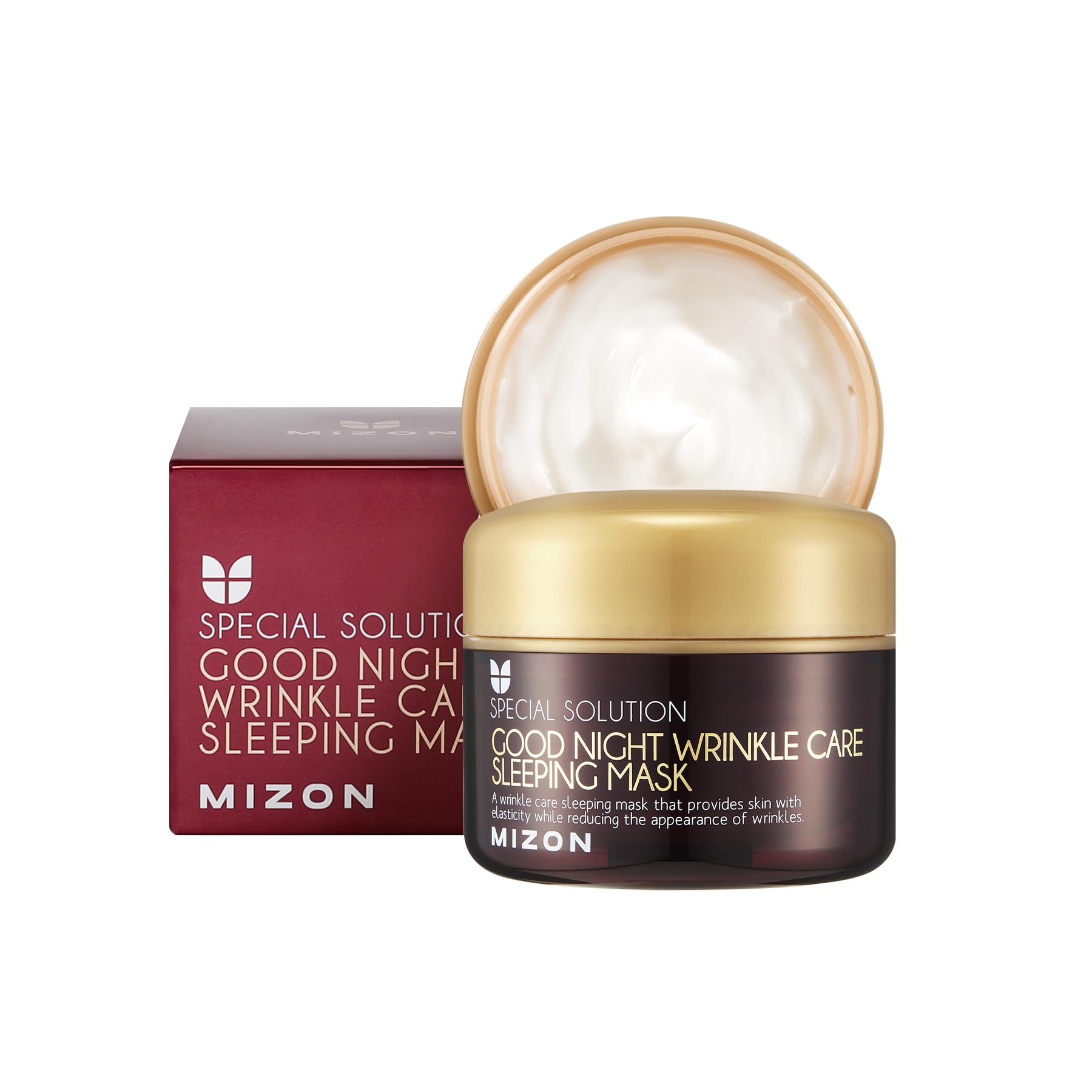 MIZON Wrinkle Care Sleeping Mask - Overnight Facial Moisturizer for Skin Repair | Korean Skincare for Night Use