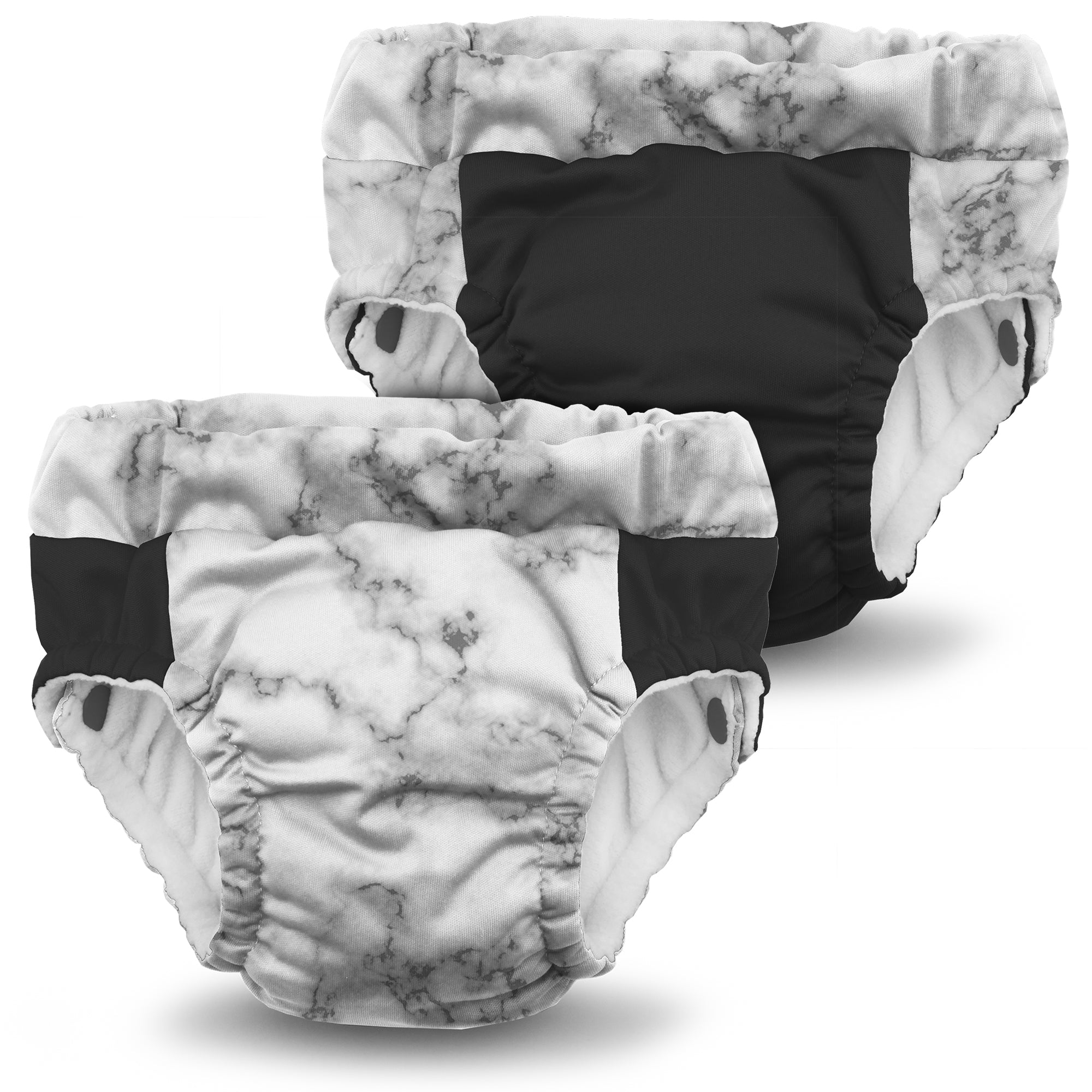 Lil Learnerz Training Pants by Kanga Care - 2 Pack Reusable Cloth Diapers for Toddlers | Soft & Absorbent for Daytime Potty Training | Perfect for Home, Daycare & Travel Use
