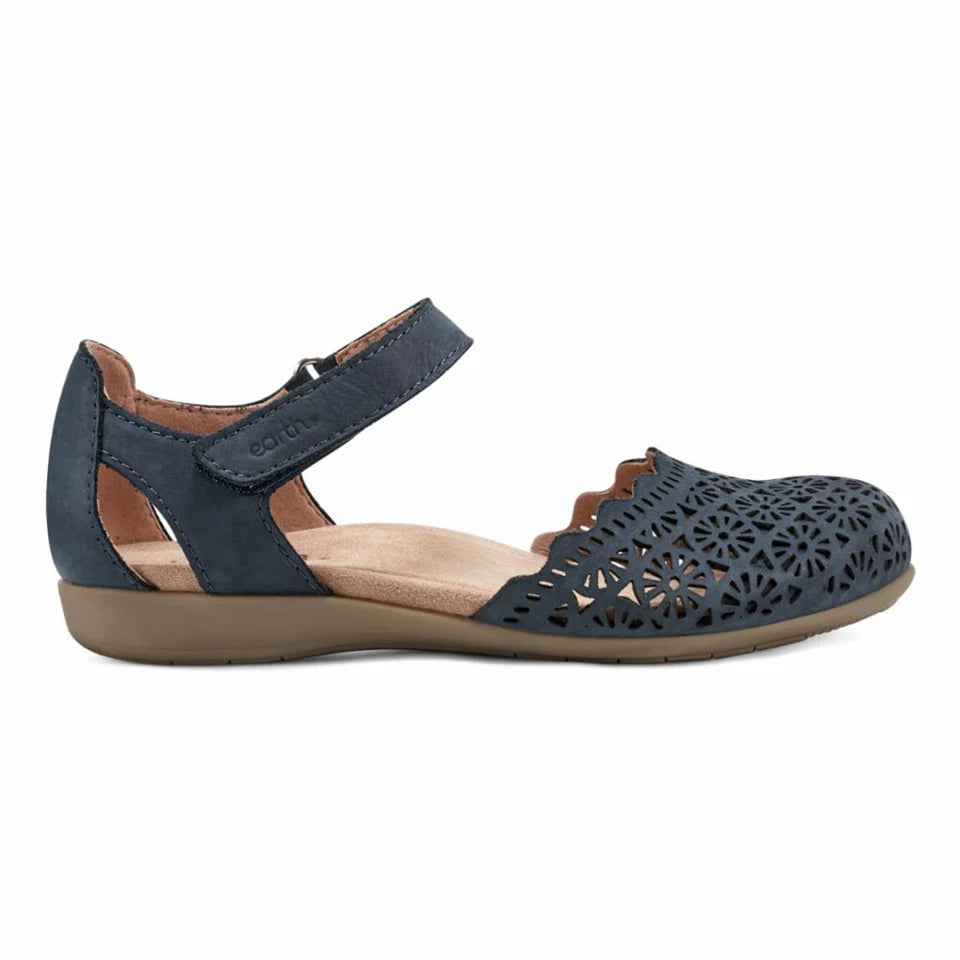 Earth Bronnie Blue Women's Casual Sneakers - Comfortable Walking Shoes for Everyday Wear, Gym & Travel