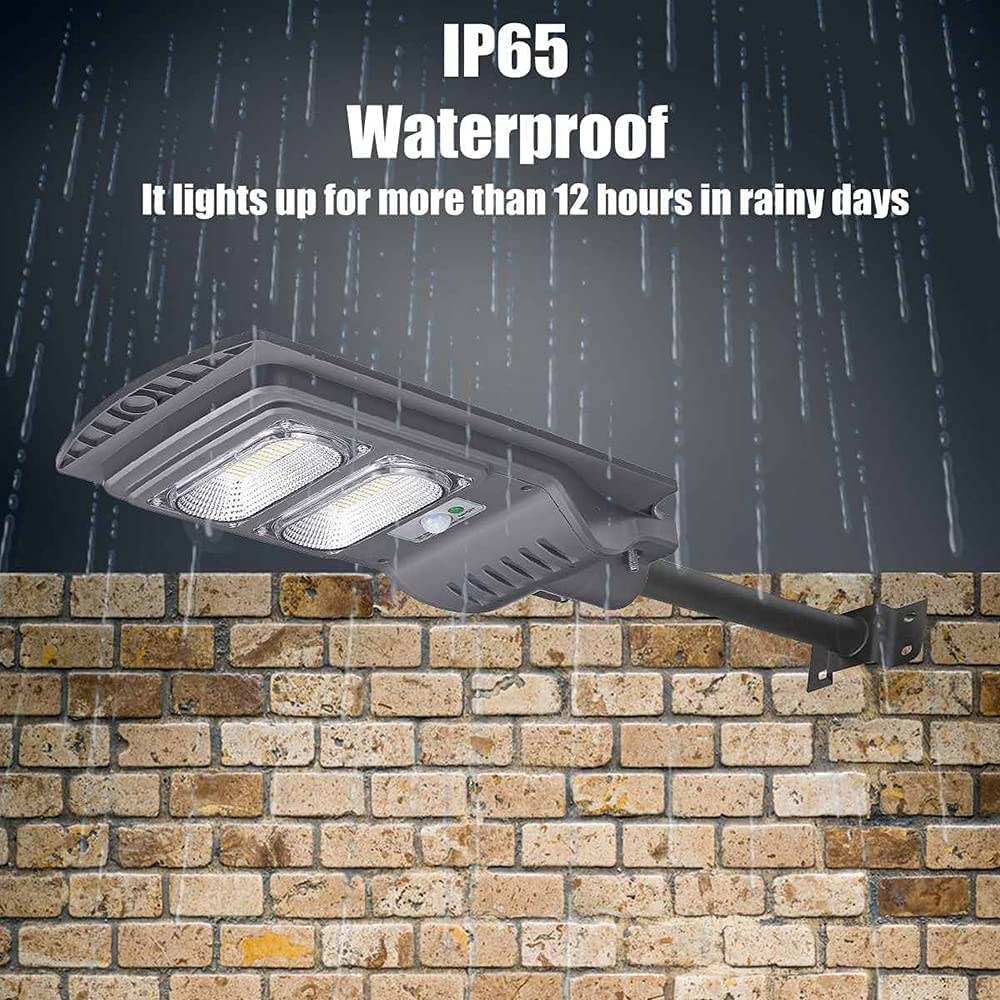 400W Solar Powered LED Outdoor Lights - Waterproof Motion Sensor Solar Wall Lamp for Garden, Yard, Street & Pathway Lighting | Weatherproof Solar Security Light for Home & Commercial Use
