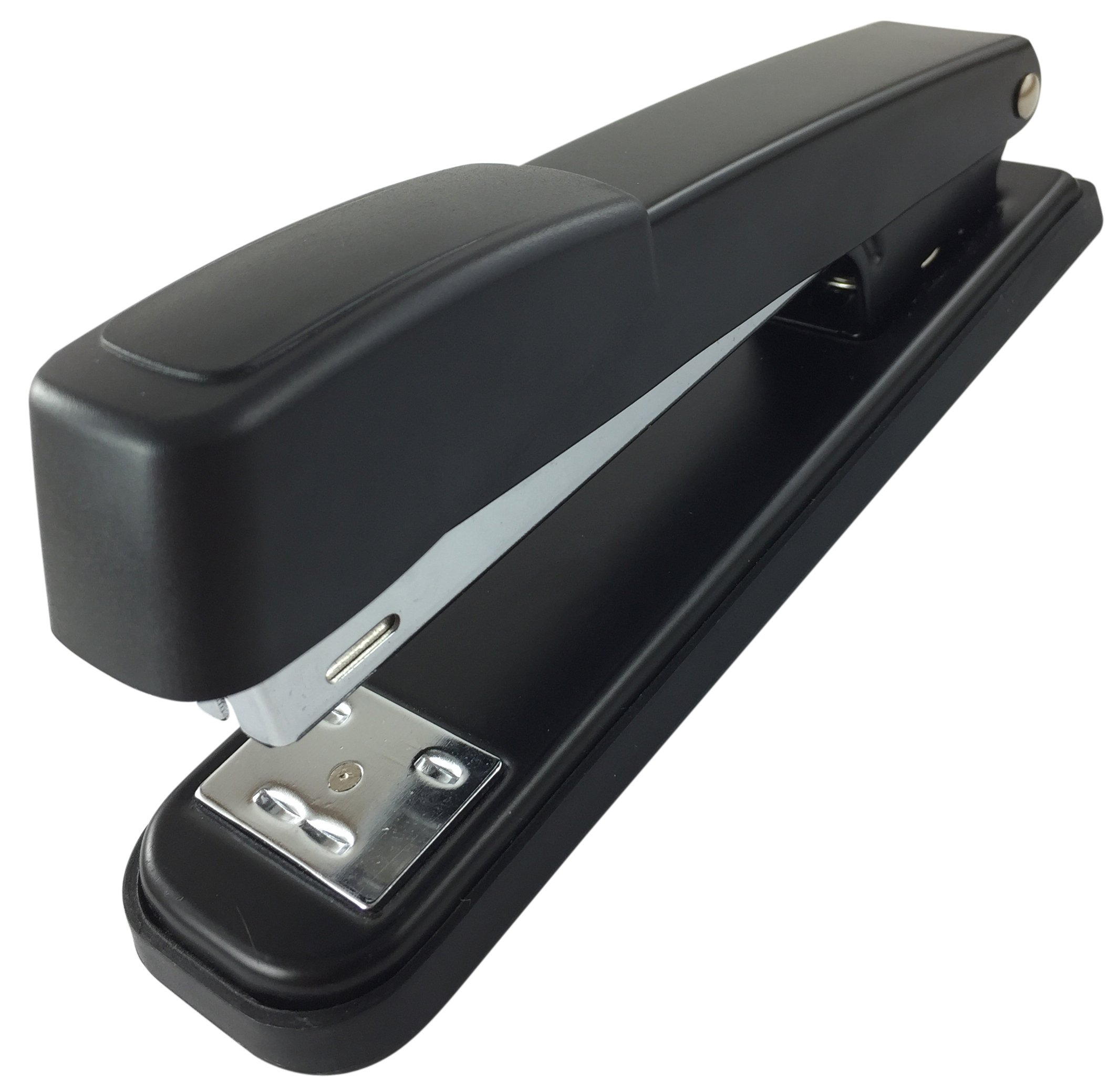 Clipco Heavy Duty Desk Stapler with 2000 Staples - 6-Pack Black Office Stapler for Paper, Documents, Files | Perfect for Office, School, Home & Business Use