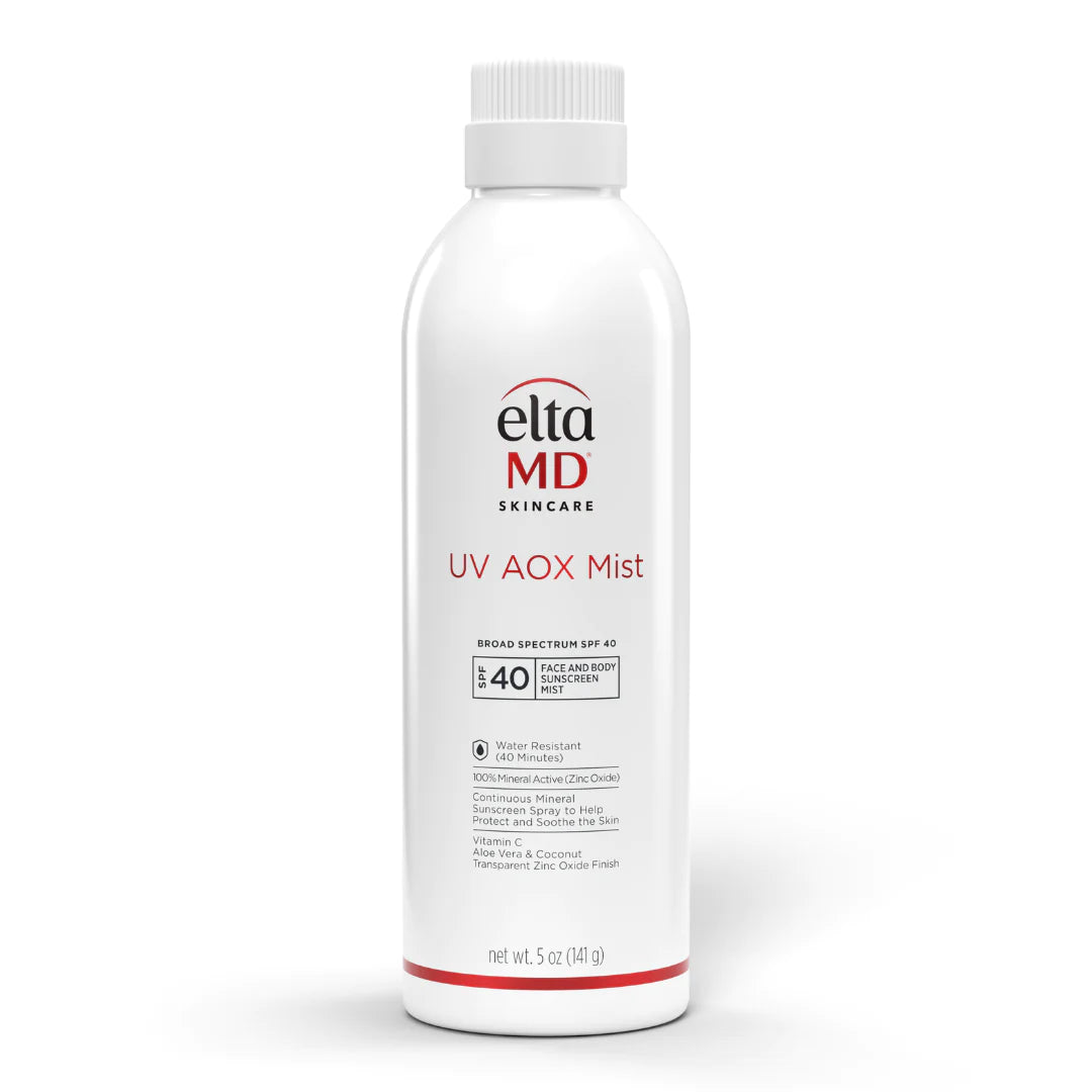UV AOX Mist SPF 40 Sunscreen Spray - Broad Spectrum UVA/UVB Protection, Lightweight & Non-Greasy for Face & Body - Perfect for Outdoor Activities, Beach & Daily Sun Protection