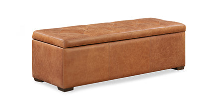 Senja Storage Ottoman Bench with Lift Top - Extra Seating & Hidden Storage for Living Room, Bedroom, Entryway - Perfect for Small Spaces & Home Organization