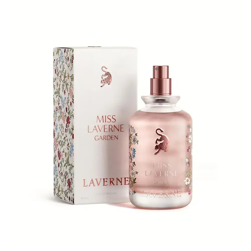 Miss Laverne Garden Eau de Parfum 100ml - Floral Perfume for Women, Long-Lasting Fragrance, Perfect for Daily Wear & Special Occasions