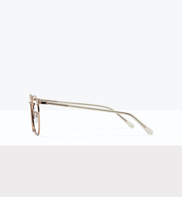 Stylish Romy Eyeglasses for Women & Men - Trendy Lightweight Glasses for Reading & Fashion - Perfect for Work, Driving & Everyday Wear