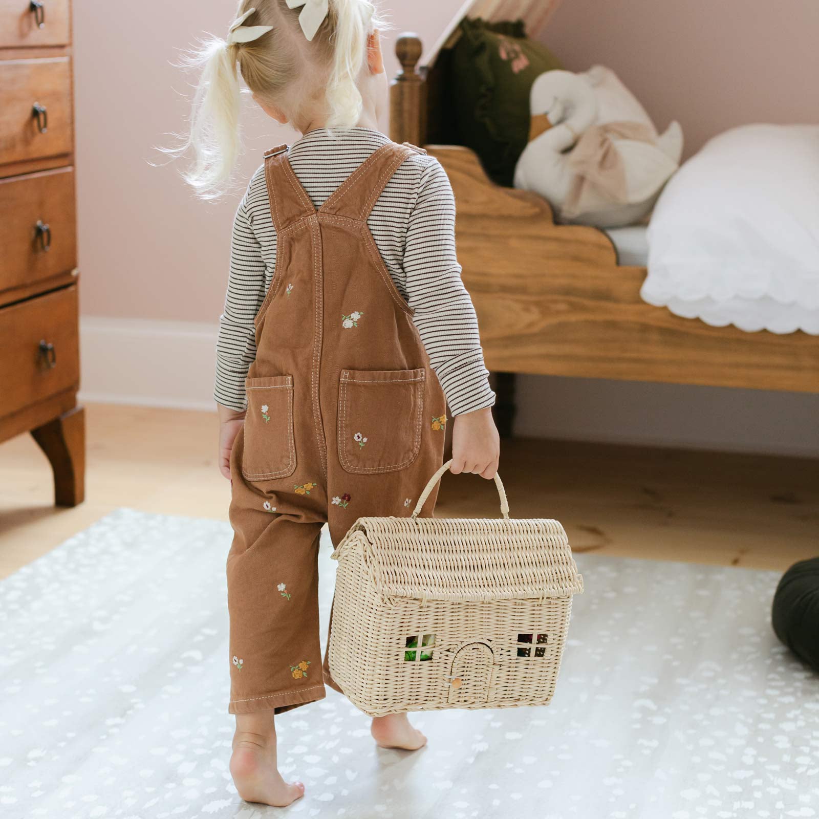 Little Nomad Play Mat | Non-Toxic Foam Baby Playmat for Crawling & Tummy Time | Soft & Safe Floor Mat for Nursery, Daycare & Home Play Areas | Fawn Design