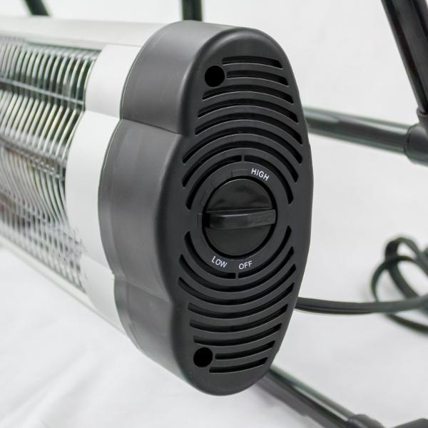 Electric Ground Cage Heater for Outdoor Patio & Garage - Portable Heating Solution for Winter, Camping & Workspaces