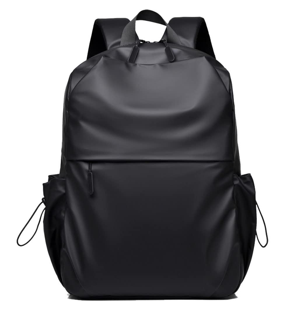 Waterproof Laptop Backpack for Men - Durable & Stylish 15.6 Inch Computer Backpack with USB Charging Port - Perfect for Work, Travel & College (Black)