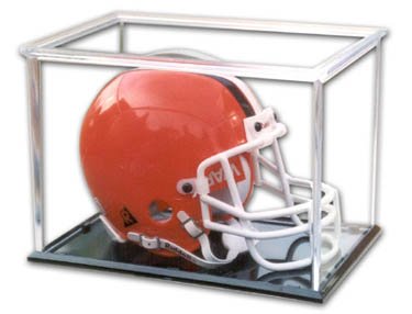 12-Pack Pro-Mold Mini Football Helmet Display Stands with Black Base - Perfect for Collectors, Sports Memorabilia & Man Cave Decor
